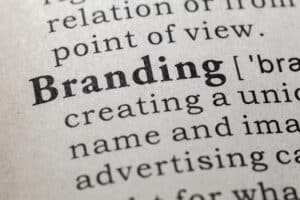 Definition of branding in book.