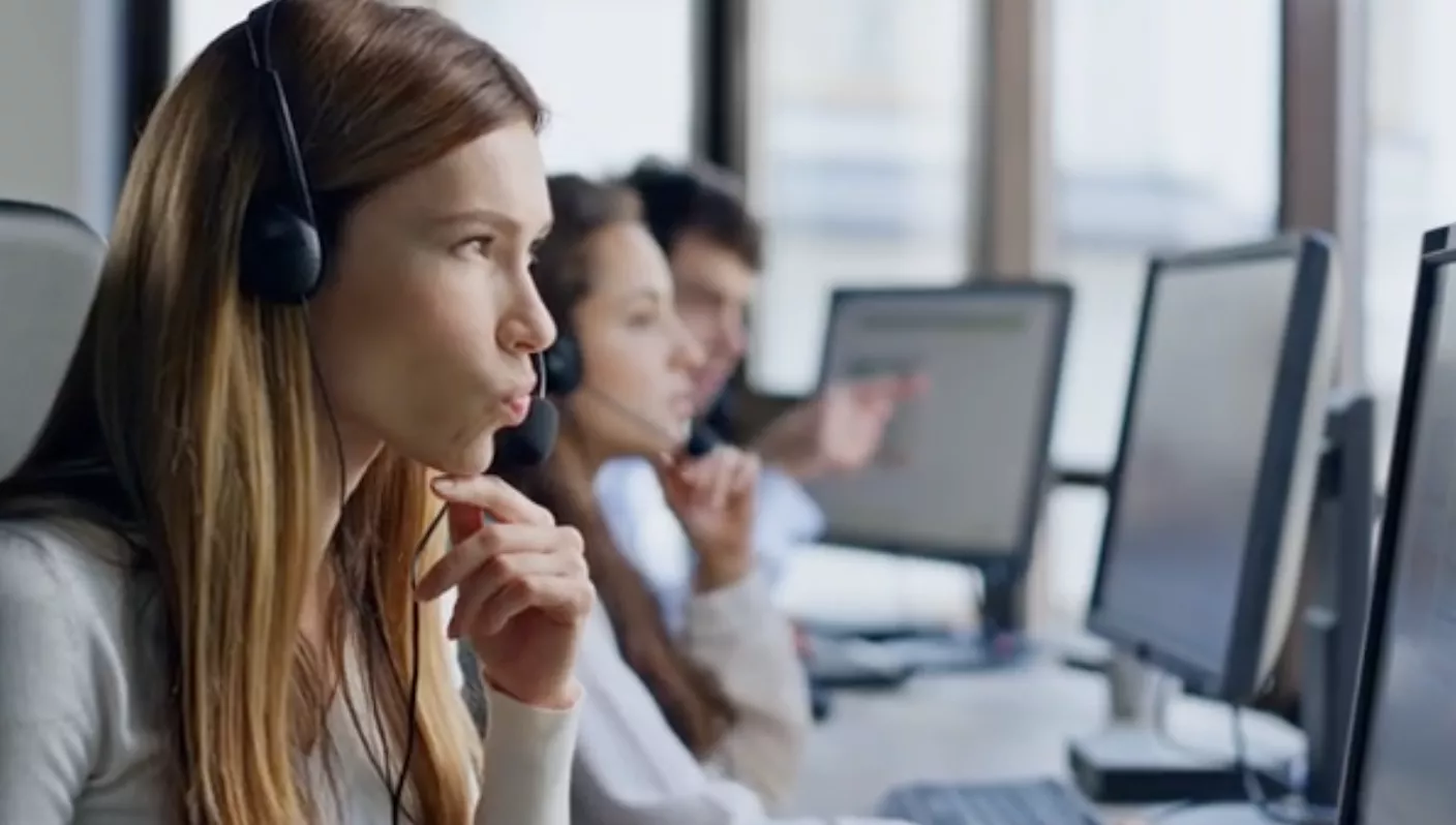 Morpheus8 logo with model woman smiling.